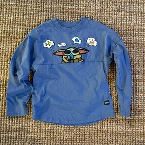 Disney Star Wars Grogu “Nom Nom” Long Sleeve Shirt – Size 7/8